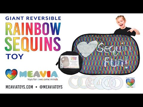 Giant Rainbow Sequin Reversible