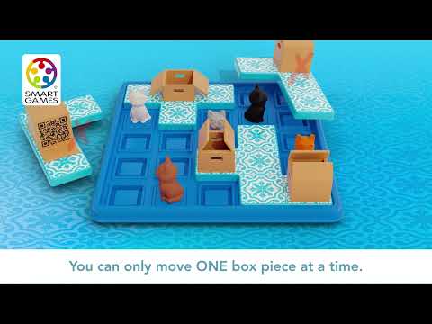 Cats & Boxes Puzzle Game