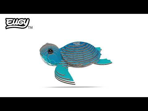 EUGY Sea Turtle 3D Puzzle