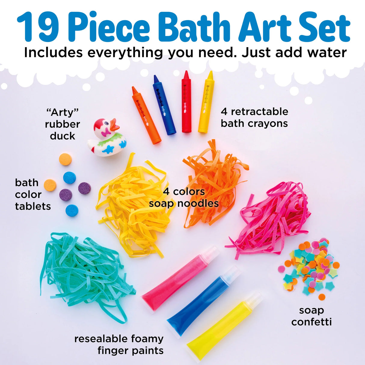 Soap Noodles Bath Art Studio