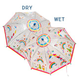 Color Change Rainbow Fairy Transparent Umbrella