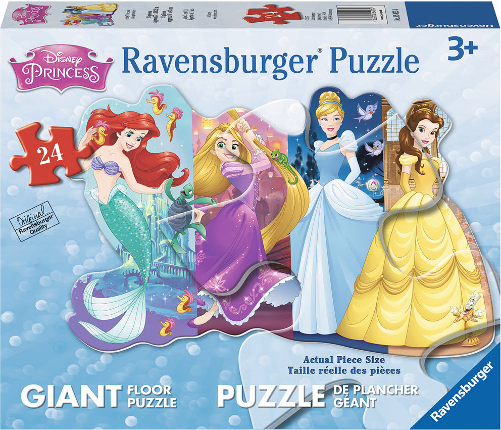 Pretty Princesses (24 pc Shaped Floor Puzzle)