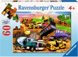 60 pc Construction Crowd puzzle