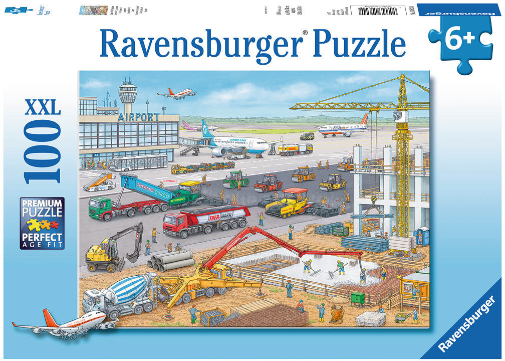 100 pc Construction at the Airport puzzle