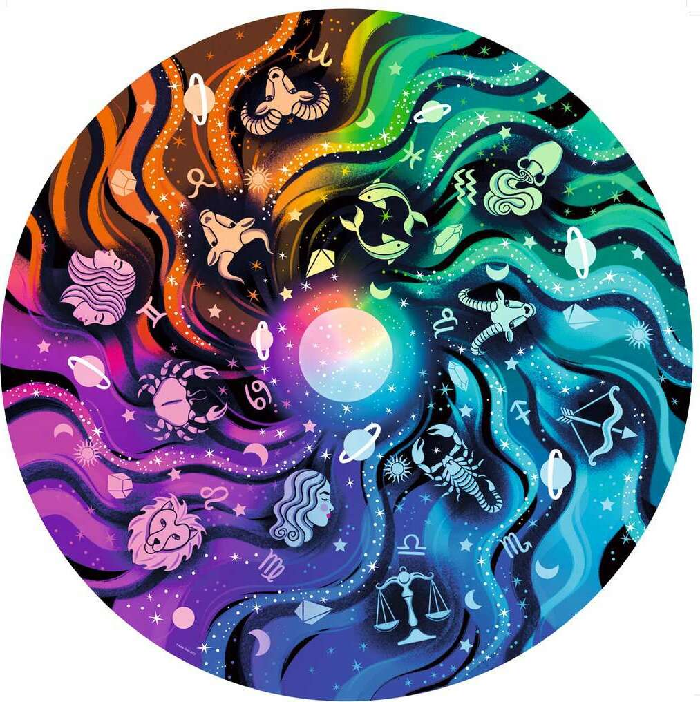 Astrology (500 Piece Round Puzzle)