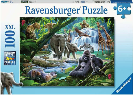 Jungle Animals (100 pc Puzzle)