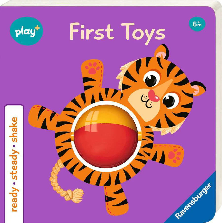 Play+ First Toys Book Ready Steady Shake Book