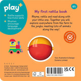 Play+ First Toys Book Ready Steady Shake Book