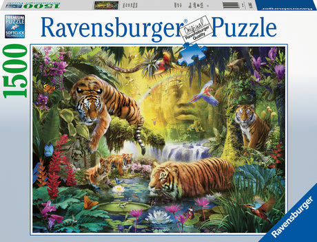 Tranquil Tigers (1500 pc Puzzle)