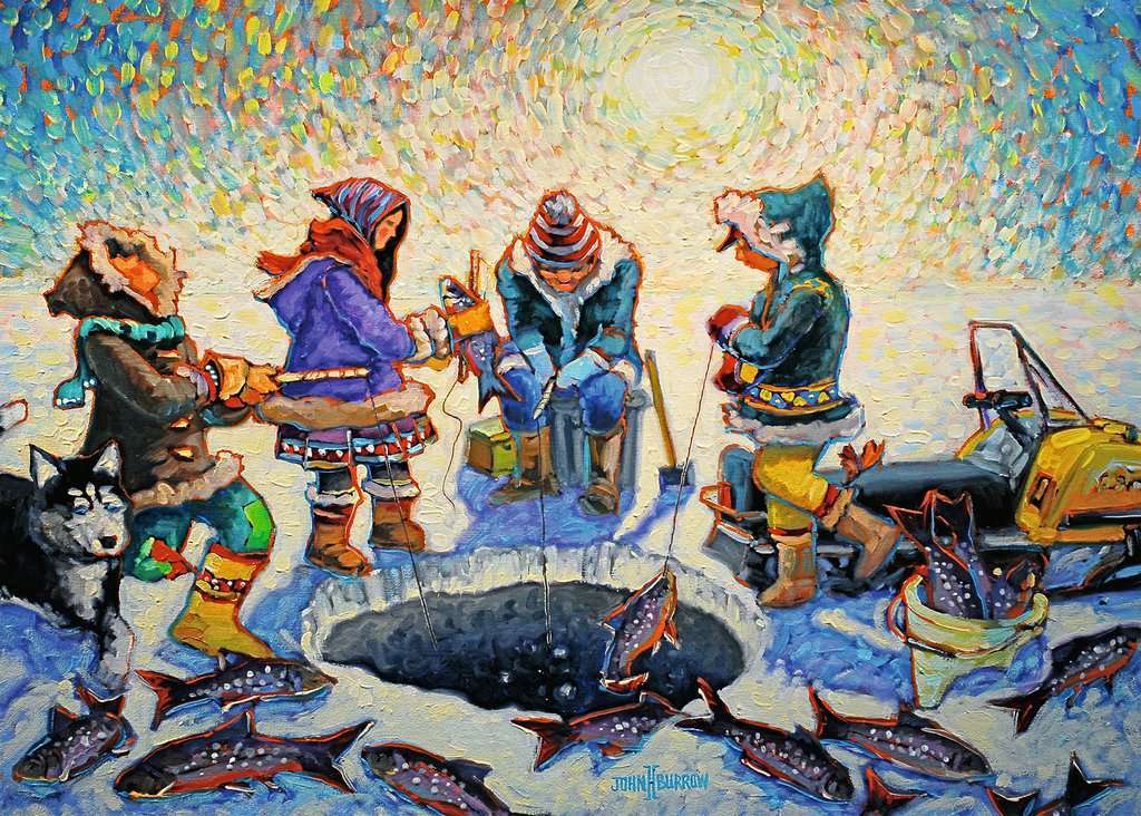 Ice Fishing (1000 pc Puzzle)