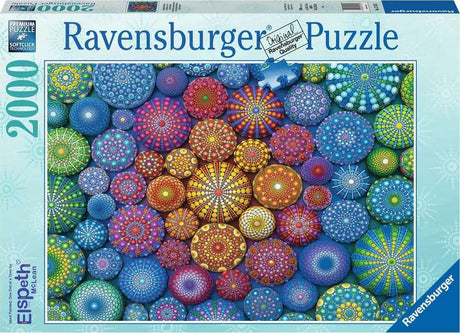 Radiating Rainbow Mandalas (2000 pc Puzzle)