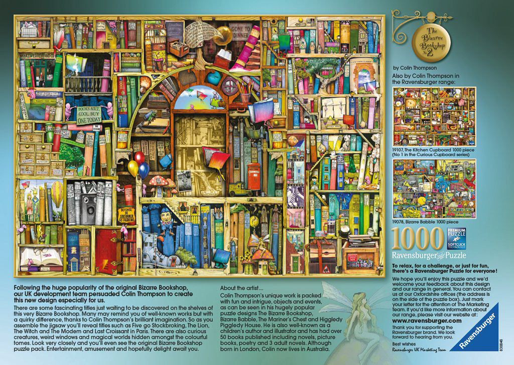 1000 pc Bizarre Bookshop 2 Puzzle