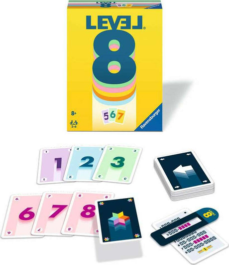 Level 8 Card Game with 110 Cards