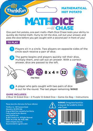 Math Dice Chase