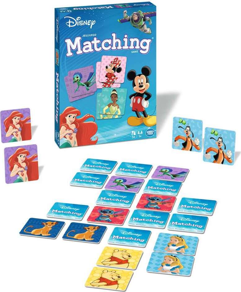 Disney Classic Matching Game - Trilingual