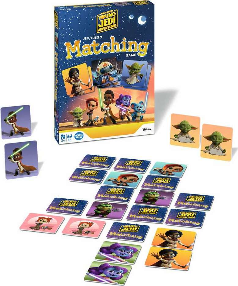Young Jedi Adventures Matching Game – Fun Stuff Toys