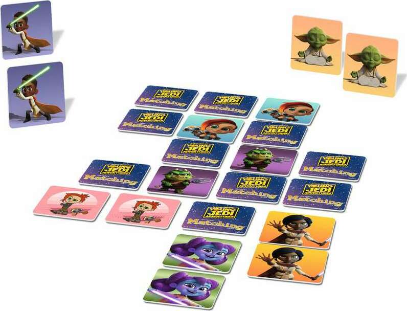 Young Jedi Adventures Matching Game – Fun Stuff Toys