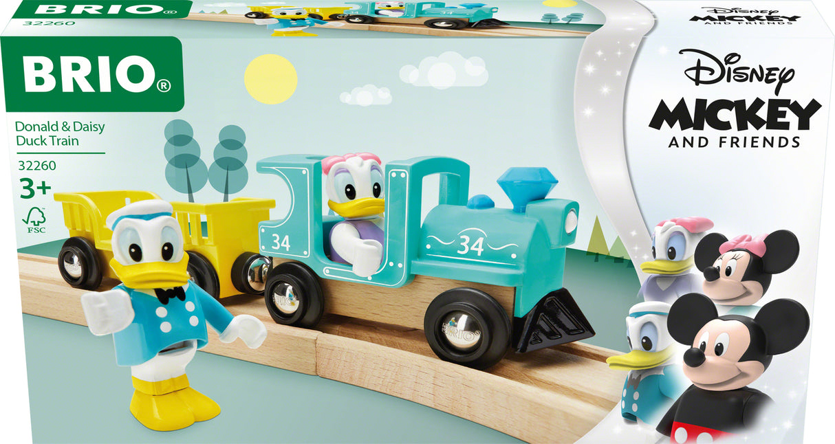 BRIO Donald & Daisy Duck train