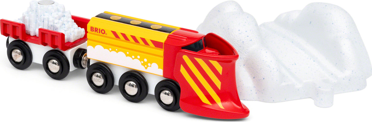 BRIO Snow Plow Train