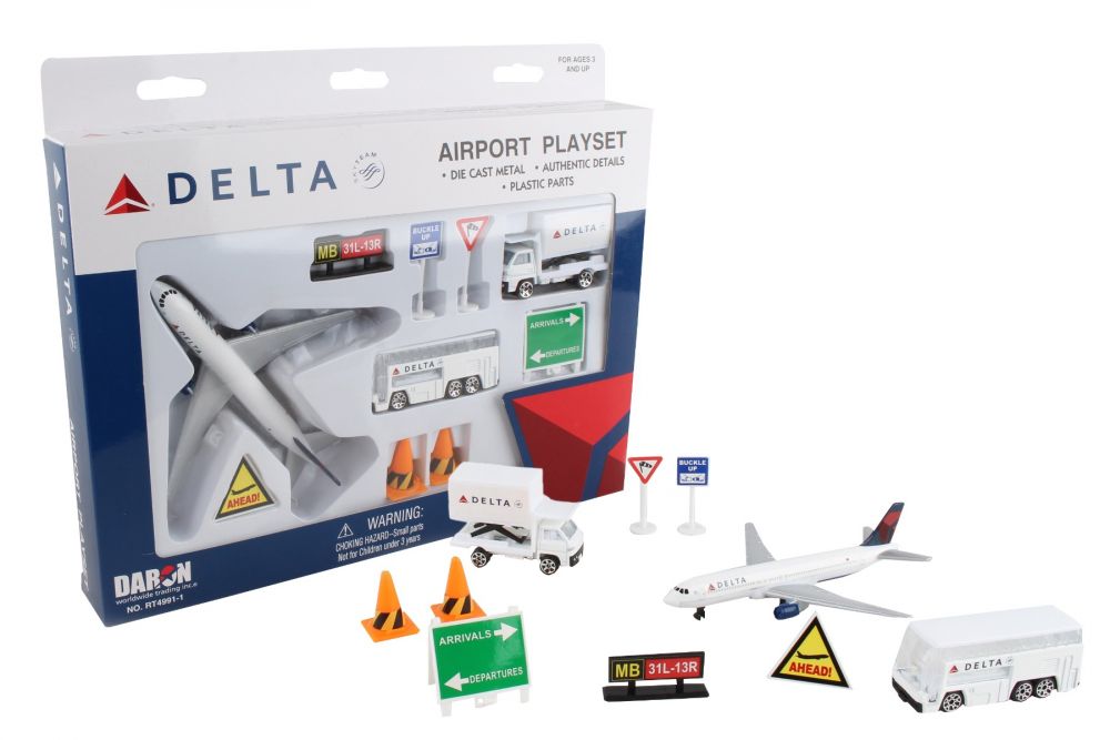 Delta Air Lines Playset