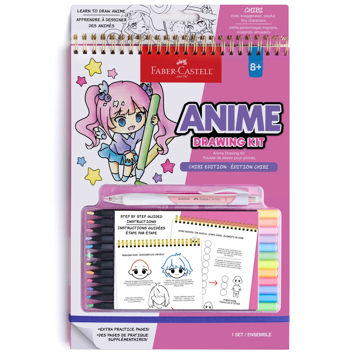 Chibi Anime Drawing Kit