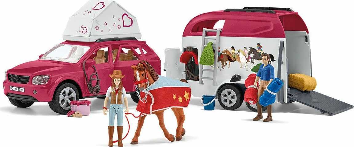 Horse Adventures with Car and Trailer