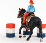 Cowgirl Barrel Racing Fun