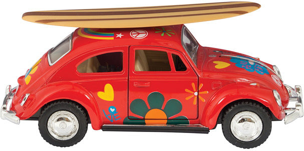Die-cast 1967 Beetle with Surfboard (sold indivdually)
