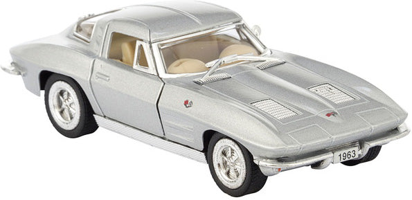 Diecast 1963 Corvette Stingray (assorted colors)