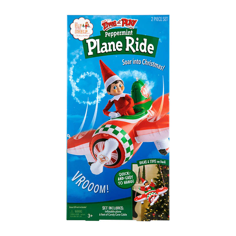 Elf on the Shelf Scout Elves At Play Peppermint Plane Ride