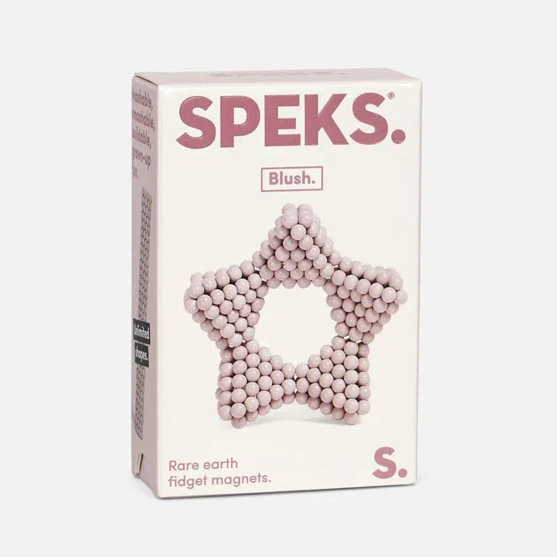 Matte Blush Pink Speks 432 Fidget Magnets