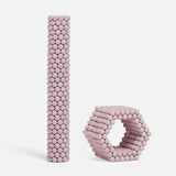 Matte Blush Pink Speks 432 Fidget Magnets