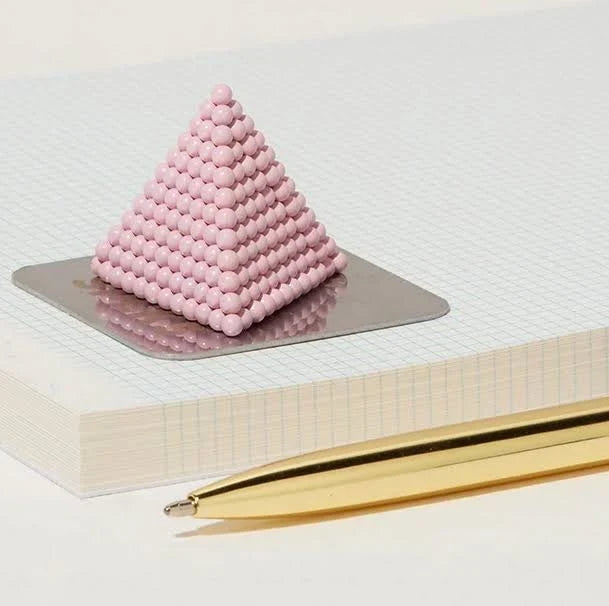 Matte Blush Pink Speks 432 Fidget Magnets