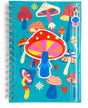 Mushrooms Pencil Pouch Journal