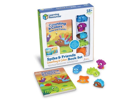 Spike & Friends Color & Counting Book Set