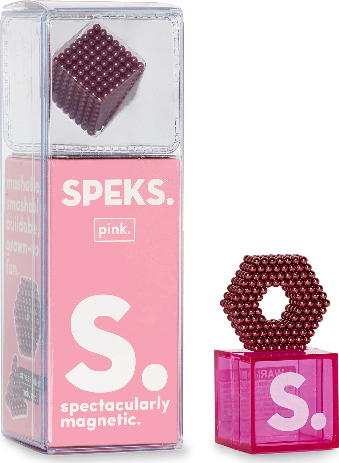 Solid Pink Speks