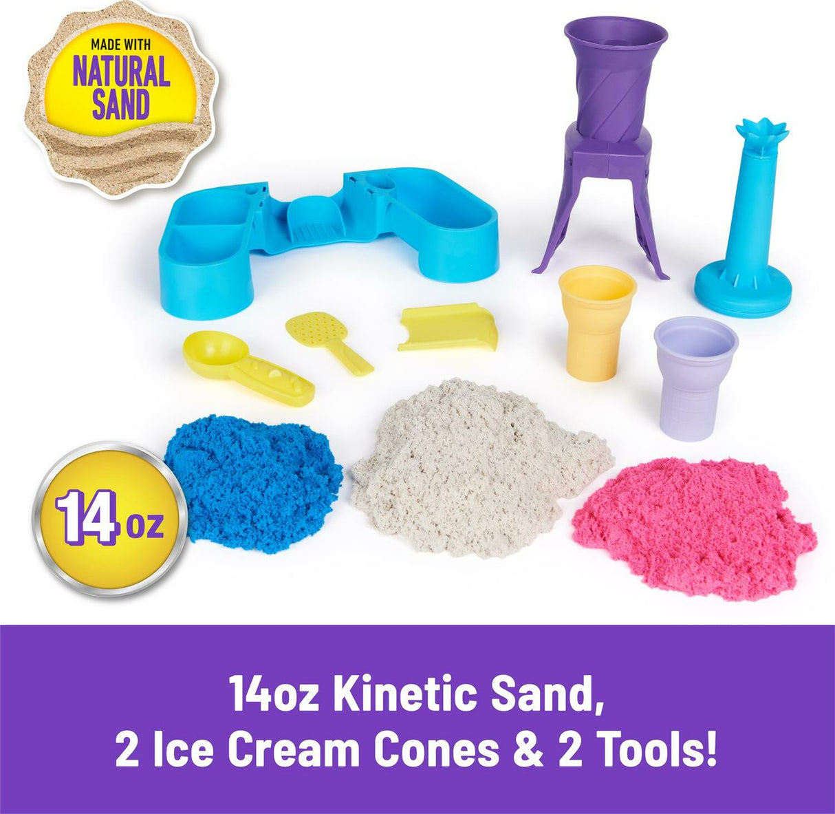 Kinetic Sand - Soft Serve Station