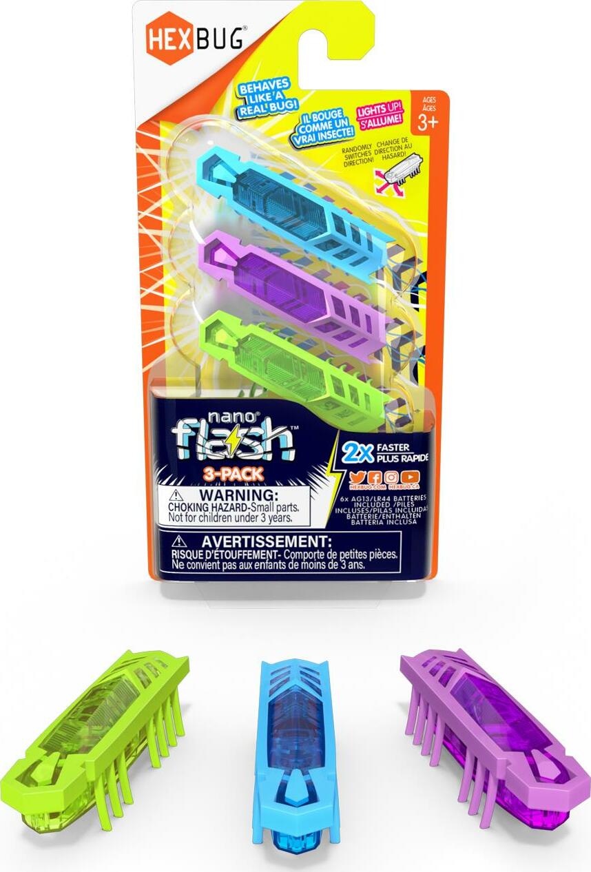 Hexbug Flash Nano Triple Pack