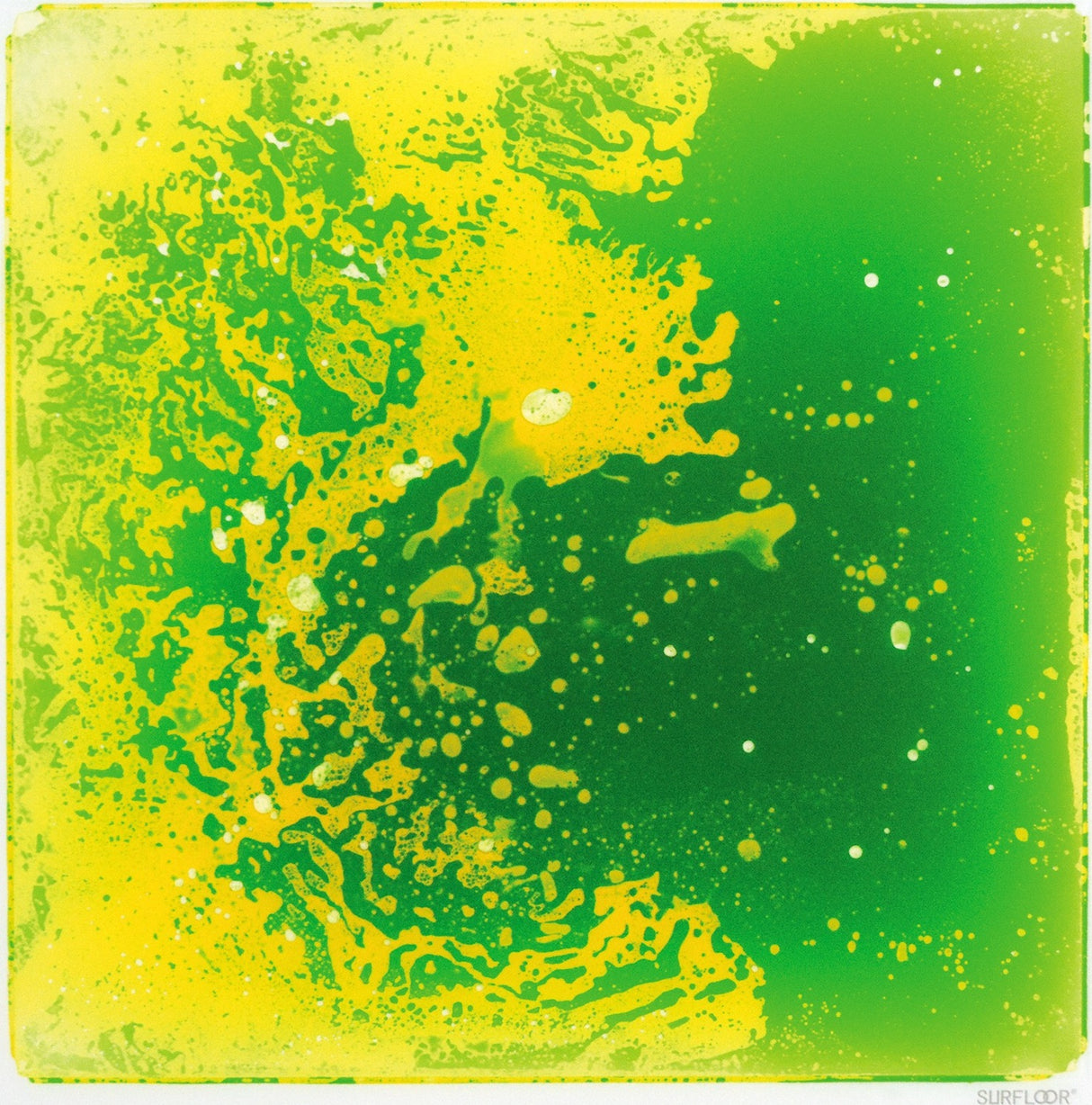 Green / Yellow Surfloor Liquid Tile Green / Yellow Surfloor Liquid Tile