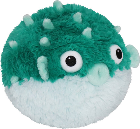 Mini Squishable Teal Pufferfish (7")