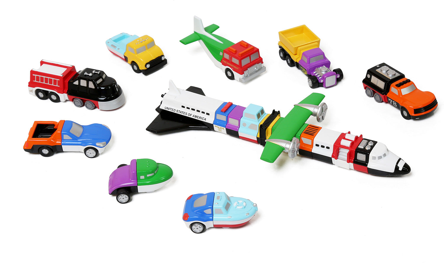 Micro Mix or Match Vehicles - Deluxe 1 – Fun Stuff Toys