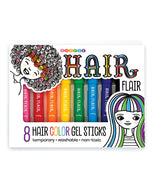 Hair Flair 8 Hair Color Gel Sticks