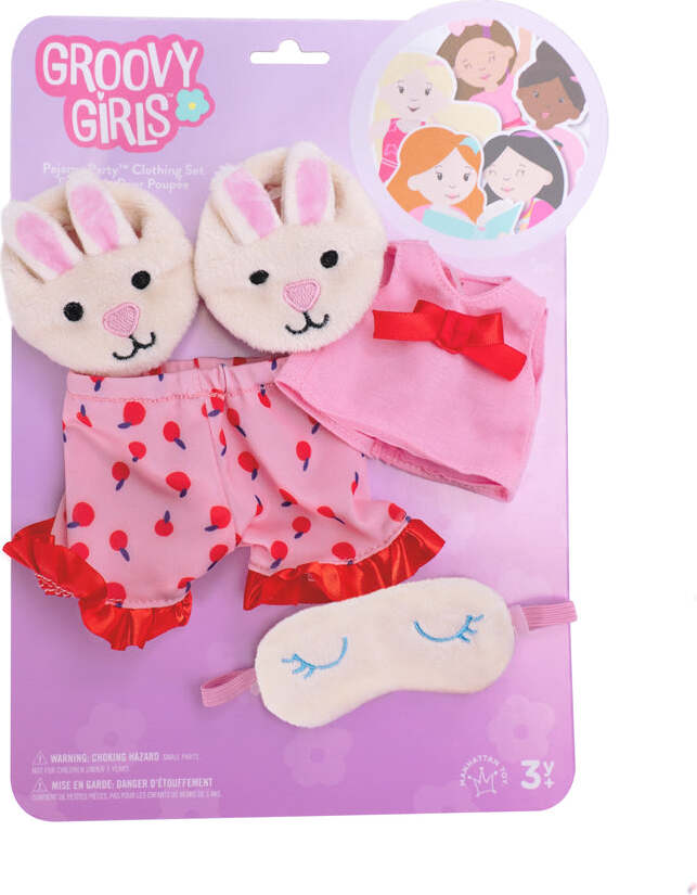 Groovy Girls Pajama Party Clothing Set