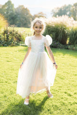 Rainbow Sherbert Sparkle Dress, Size 5/6