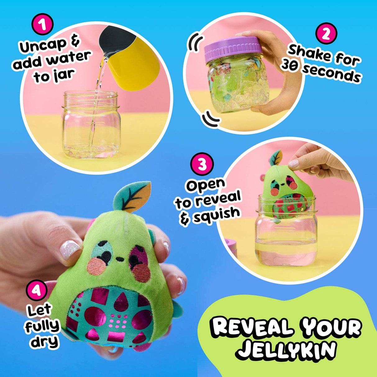 Magic Jellykins Mystery Blind-Jar Plush