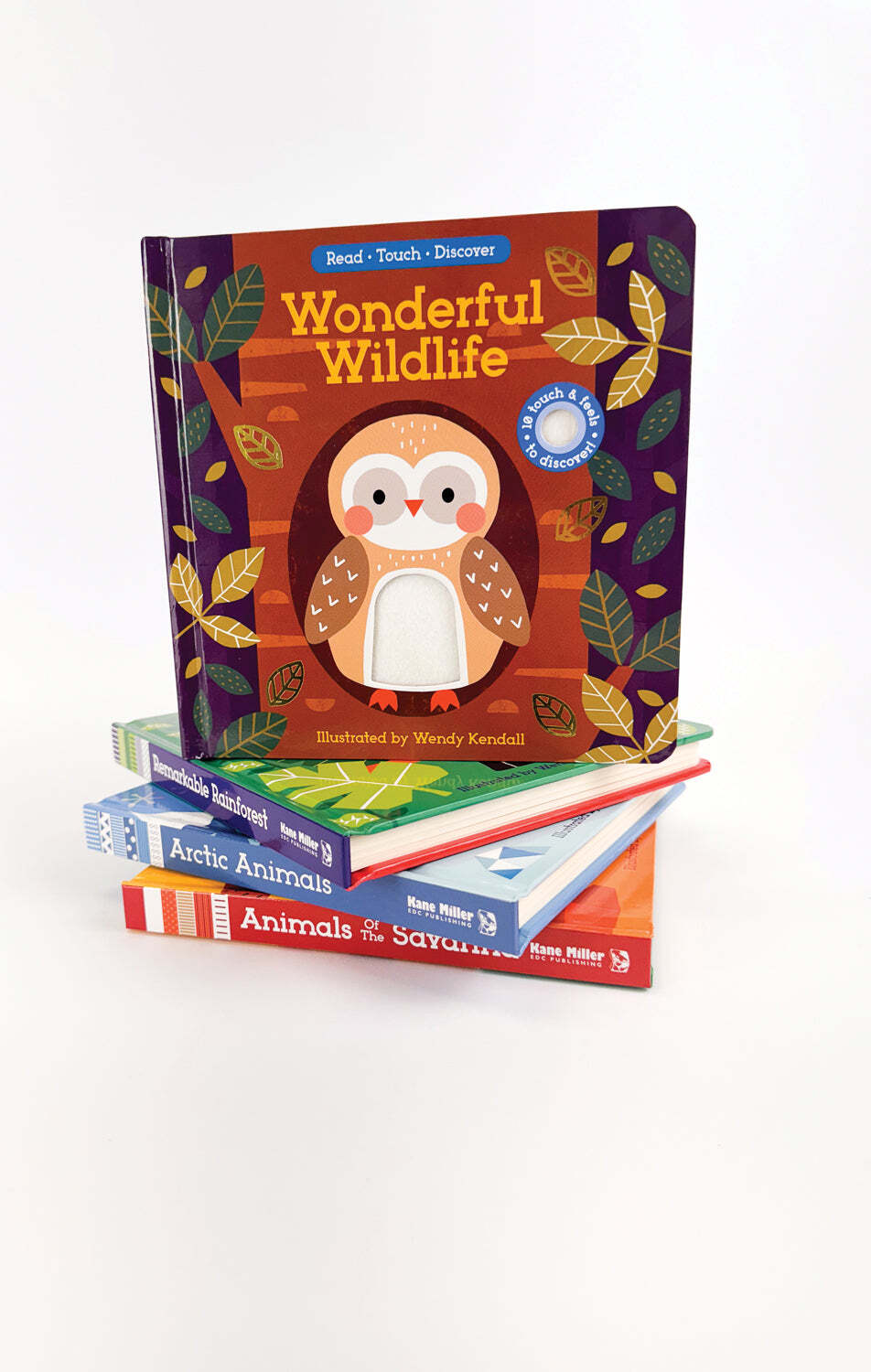 Read. Touch. Discover. Wonderful Wildlife Board Book