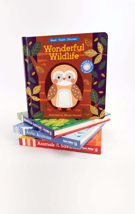 Read. Touch. Discover. Wonderful Wildlife Board Book