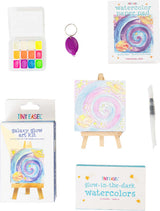 Tiny Easel Galaxy Glow Art Kit