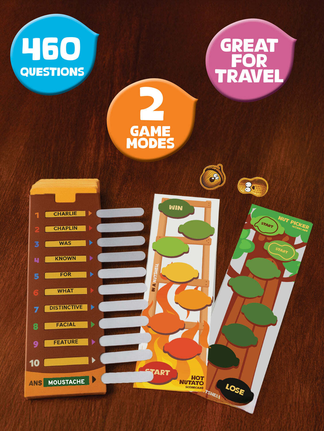In a Nutshell Game Trivia Word Game