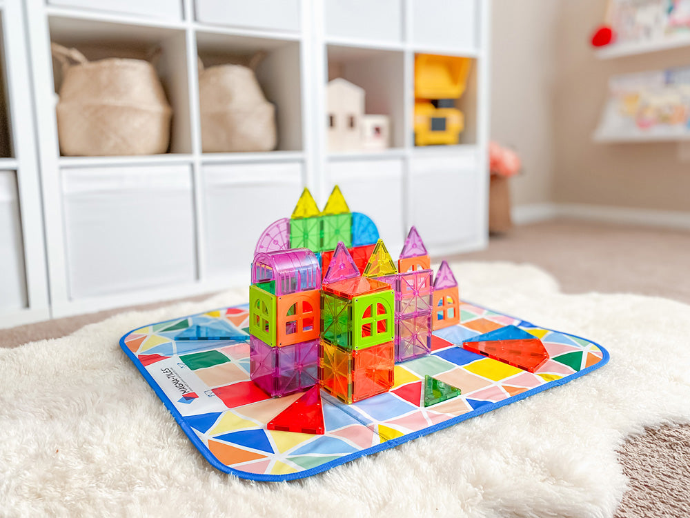 Magna-Tiles Storage Bin & Playmat